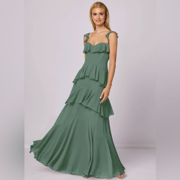 Barbie Dresses & Skirts - Azazie Barbie 1025 Eucalyptus